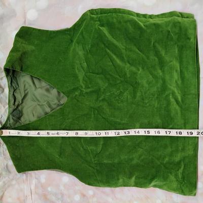 VINTAGE VELVETY SIDE ZIPPING SHORT SLEEVE TOP