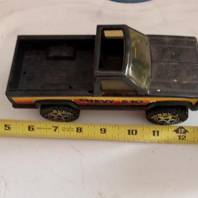 LOT 124   TWO OLD TOY TRUCKS