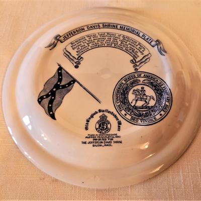 Lot #121  Vintage Cup/Saucer Trio Set  - Beauvoir Jefferson Davis Home