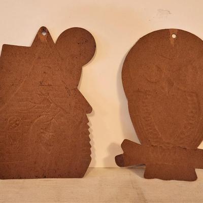 Lot #122 Vintage Lot of 2 Halloween Die-Cuts - 1960's