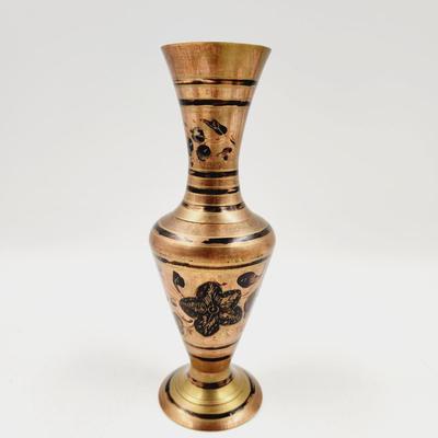 2 TONE BRASS ECLECTIC ETCHED BRASS