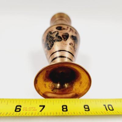 2 TONE BRASS ECLECTIC ETCHED BRASS