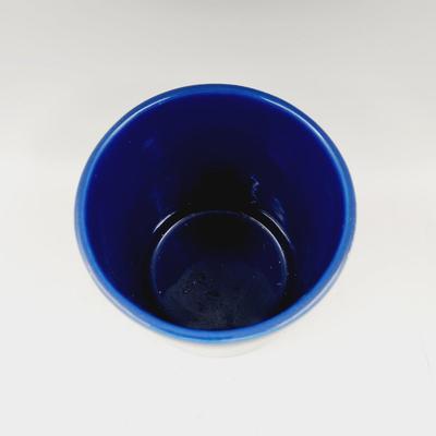 BEAUTIFUL BLUE POTTERY CROCK