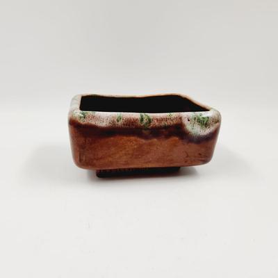 BEAUTIFULLY GLAZED RECTANGULAR #615 PLANTER