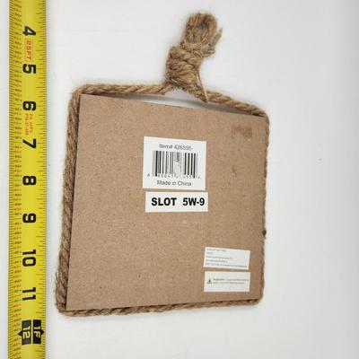 FANTASTIC "SIGN OF THE TIMES" TRIVET WALL HANGING