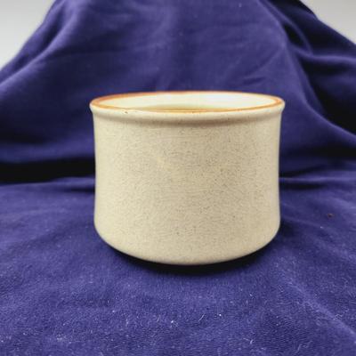 ALPINE MOUNTAIN STONE WARE CONTAINER