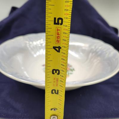 CROWN POTTERY LUSTERWARE SERVING BOWL