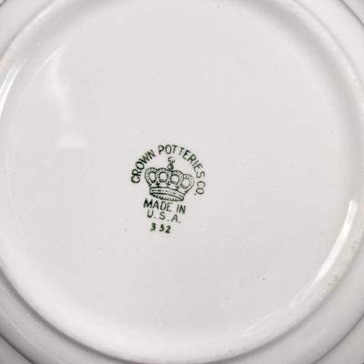 CROWN POTTERY LUSTERWARE SERVING BOWL