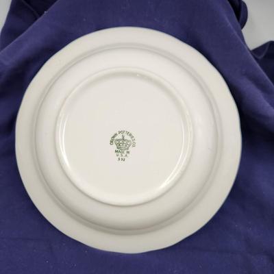 CROWN POTTERY LUSTERWARE SERVING BOWL