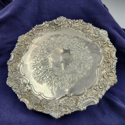 F B ROGERS SILVER PLATE SERVING PLATTER