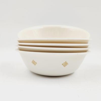 CORELL MIRAGE GOLD DIAMOND 4 PC BOWLS