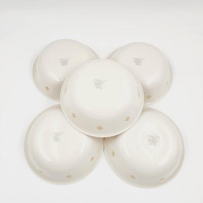 CORELL MIRAGE GOLD DIAMOND 4 PC BOWLS