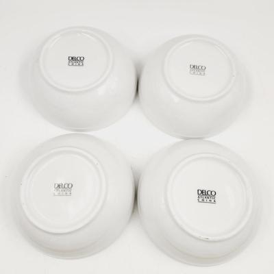 DELCO ATLANTIC CHINA 4 PC SET OF BOWLS