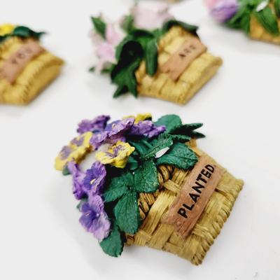 FLOWER MAGNET BUNDLE - BLOOM WHERE YOU ARE PLANTED