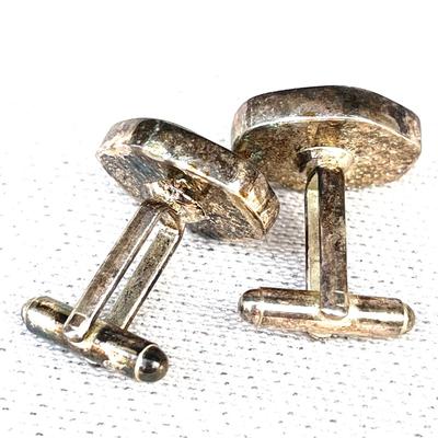 LOT 126 Steampunk "Watchworks" Cufflinks Silverplate