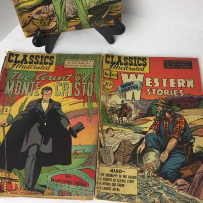 979 Classics Illustrated Comic Lot 1940â€™s Mysteries of Paris
