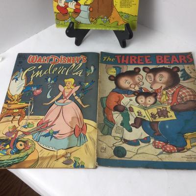 982 Walt Disney Comic Lot Mickey Mouse Cinderella