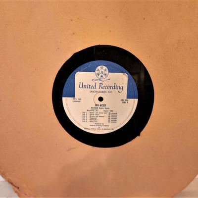 Lot #125  SUPER RARE - Promotional Recording JAX BEER Spots - 1960 - 30 Second Spots