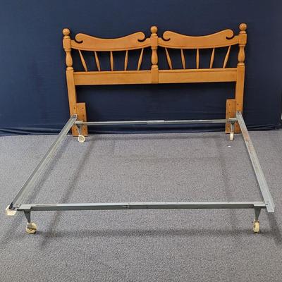 Vintage Full Size Bed frame and Headboard