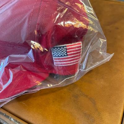 New With Seal Washington Nationals Ball Cap 1 Red 1 Blue