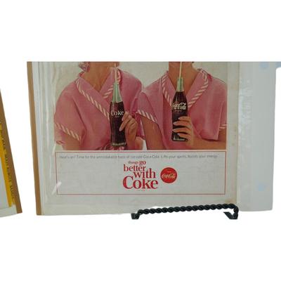 Vintage 1940s and 1960s Coca-Cola Advertisements