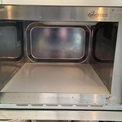 122 AMANA Medium Volume Stainless Steel Commercial Microwave