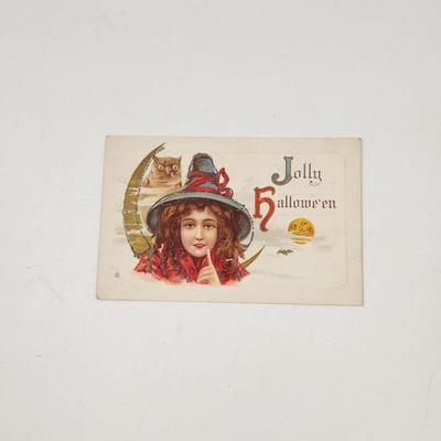 VINTAGE HALLOWEEN POSTCARD