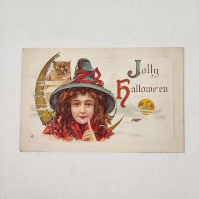 VINTAGE HALLOWEEN POSTCARD