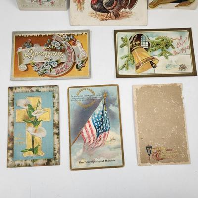VINTAGE MULTI - HOLIDAY POST CARD BUNDLE