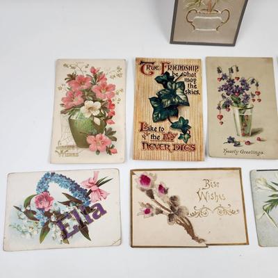 ANTIQUE & VINTAGE MULTI HOLIDAY POST CARDS