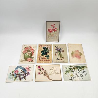 ANTIQUE & VINTAGE MULTI HOLIDAY POST CARDS