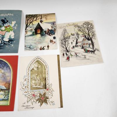VINTAGE CHRISTMAS CARD BUNDLE