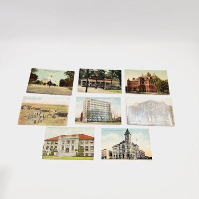 VINTAGE TOPEKA KANSAS POSTCARD BUNDLE