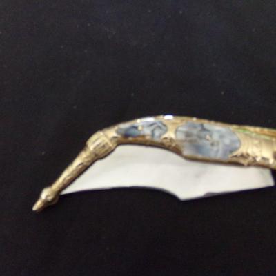 8 1/2" ALBACETE INOX FOLDING KNIFE. 5" FOLDED