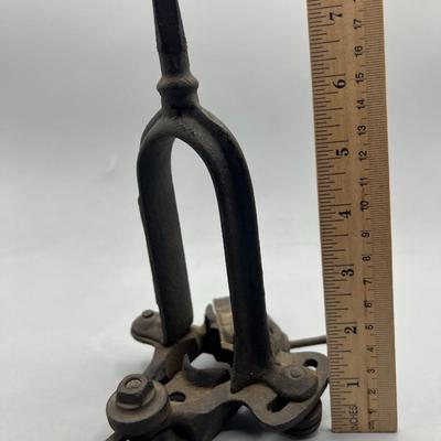 Antique 19th Century Hollow Auger Spoke Rounder Museum Piece Tool