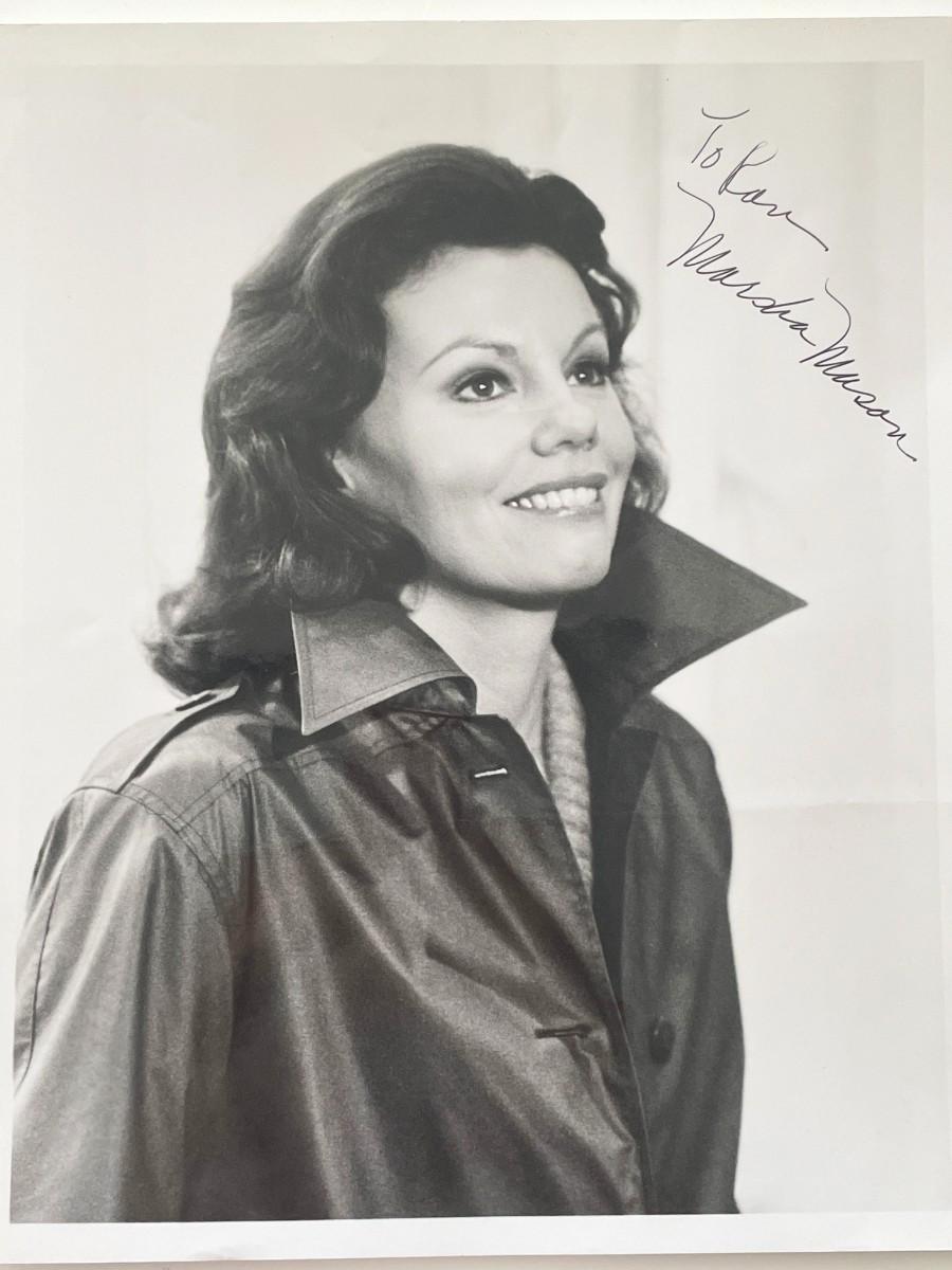 Marsha Mason signed photo | EstateSales.org