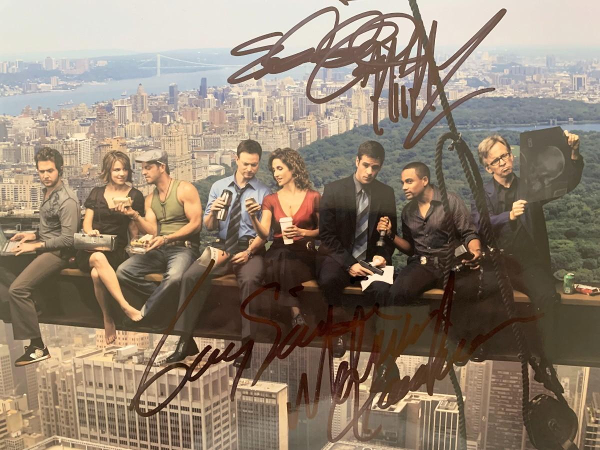 CSI NY Cast Signed Photo EstateSales Csi ny cast signed photo estatesales