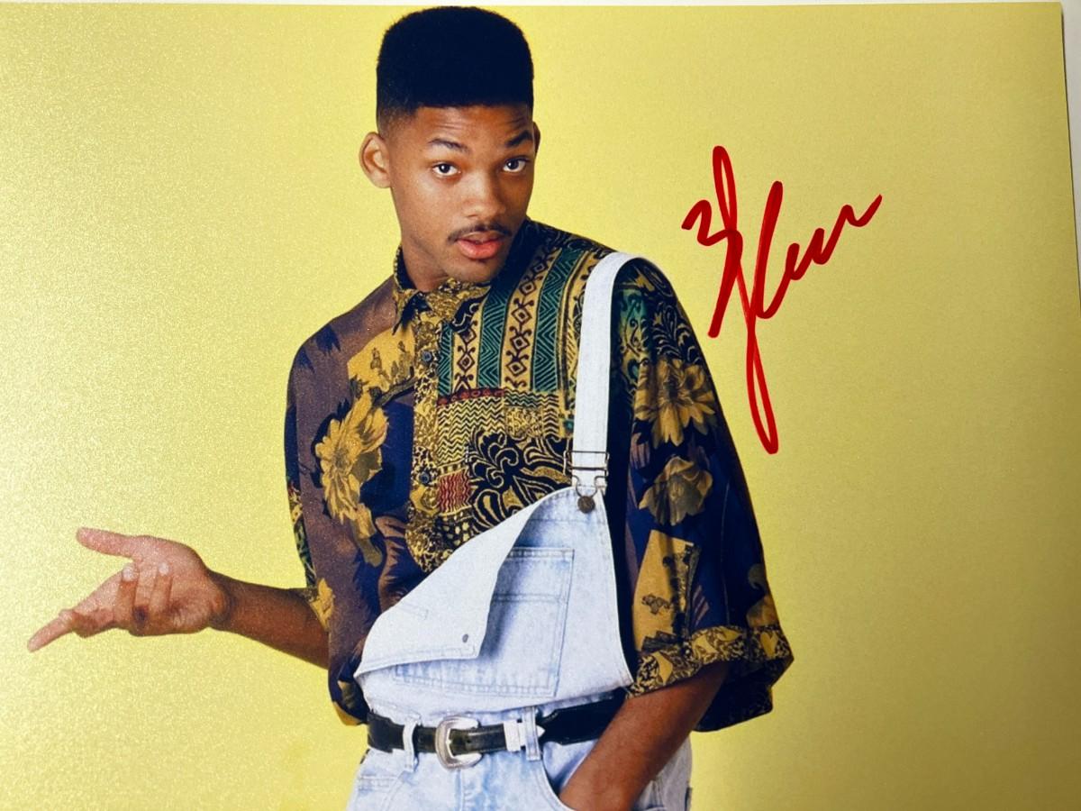 Fresh Prince of Bel-Air Will Smith signed photo