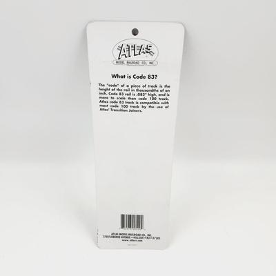 ATLAS HO CODE 83 - #520 9" STRAIGHT TRACK