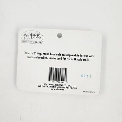 ATLAS #2540 HO & N TRACK NAILS - NEW