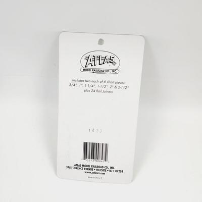 ATLAS HO CODE 100 SNAP TRACK STRAIGHT TRACK ASSORTMENT