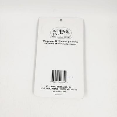 ATLAS HO CODE 100 SNAP TRACK - 1/2 18" RADIUS SECTION #834 - 4 PC