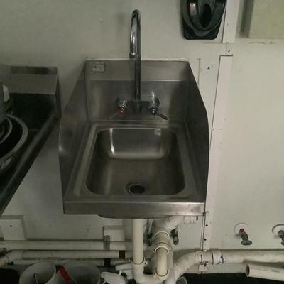 156 Stainless Steel SANI-SAFE Hand Sink