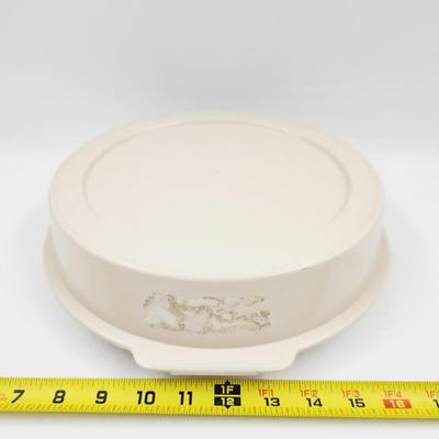 PLASTIC (TUPPERWARE STYLE) PIE CARRIER
