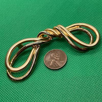 2-TONE SHINY, MATTE TWISTED STYLE PIN