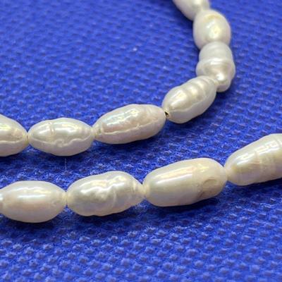 17â€ REAL NATURAL PEARL STRAND