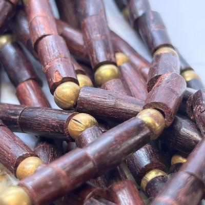 FABULOUS AFRICAN BUSHMAN MOTIF NECKLACE