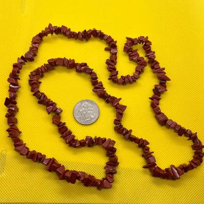 BEAUTIFUL TUMBLED STONES NECKLACE