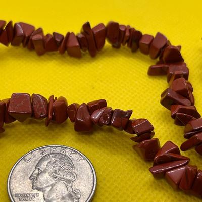 BEAUTIFUL TUMBLED STONES NECKLACE