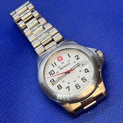 MENâ€™S â€œWENGERâ€ SWISS MADE WRISTWATCH